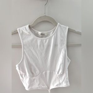 Mahina Cropped Corset Top
